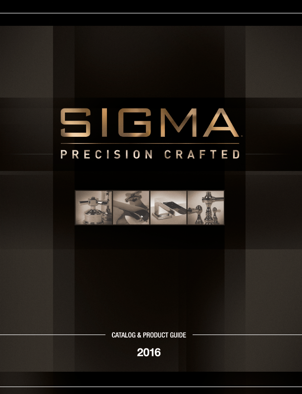 Sigma full line catalog and price list
