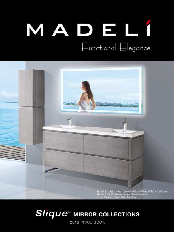 Madeli Slique Lighted Mirror Pricelist 2018